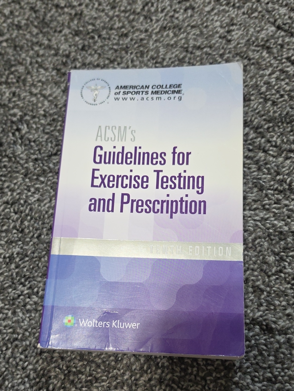 Purple Guidelines Notebook - Exercise Testing & Prescription